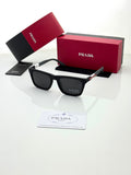 Prada 30351 grey black polarized lens