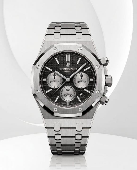 Audemars piguee_t Royal Oak Chronograph white