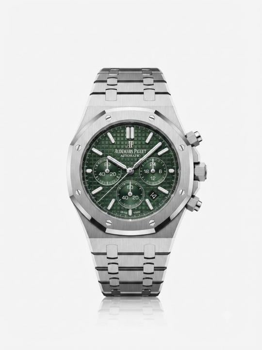 Audemars piguee_t Royal Oak Chronograph Green