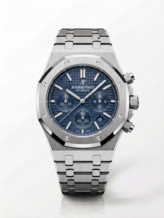 Audemars piguee_tRoyal Oak Chronograph Blue